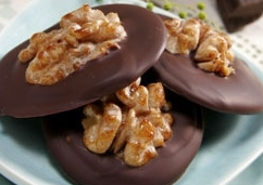 Croquetas de chocolate con nuez